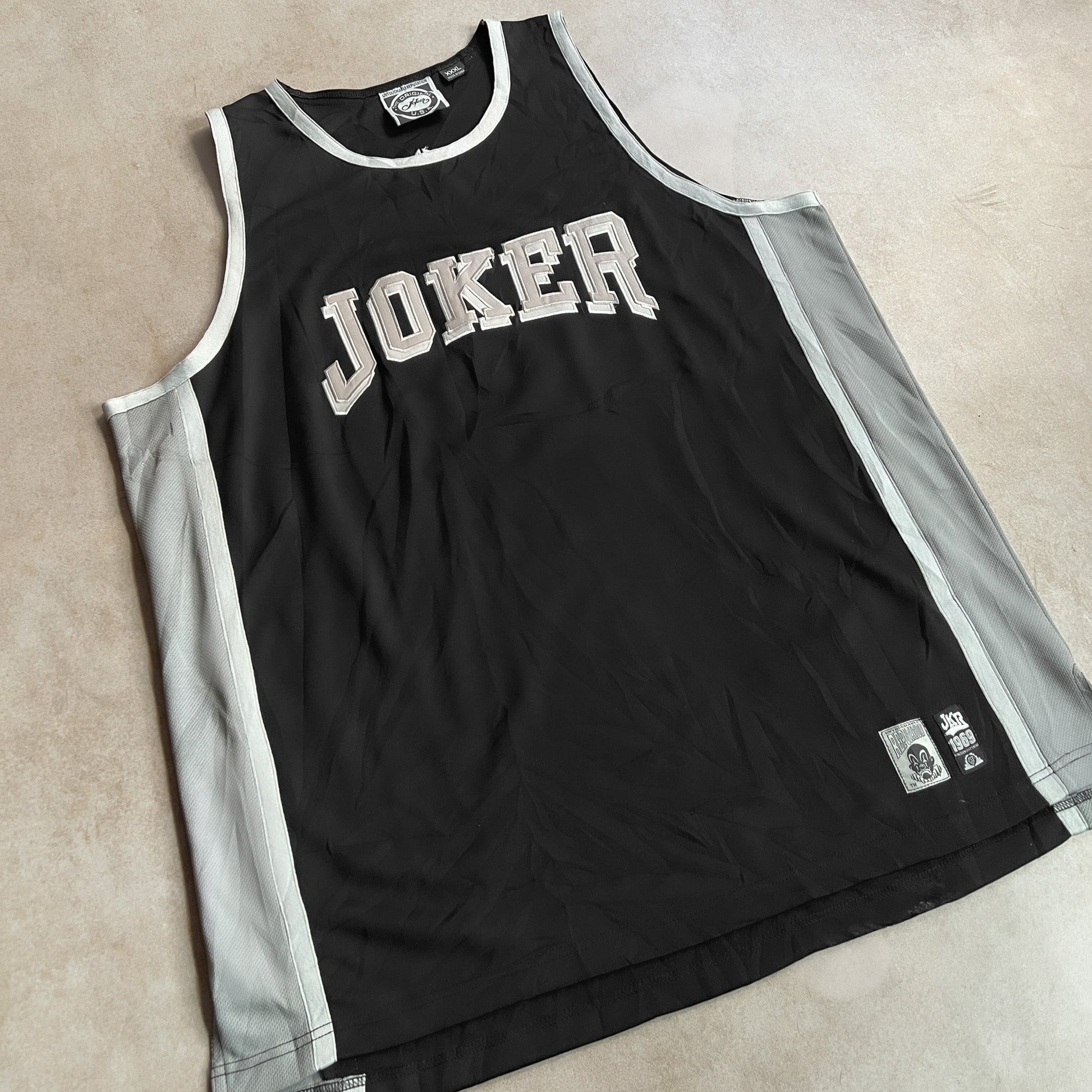 2000s Y2K Joker Brand Black Jersey - 3XL sullivansvintage