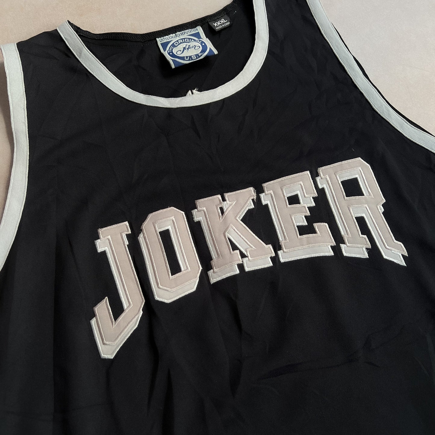 2000s Y2K Joker Brand Black Jersey - 3XL sullivansvintage