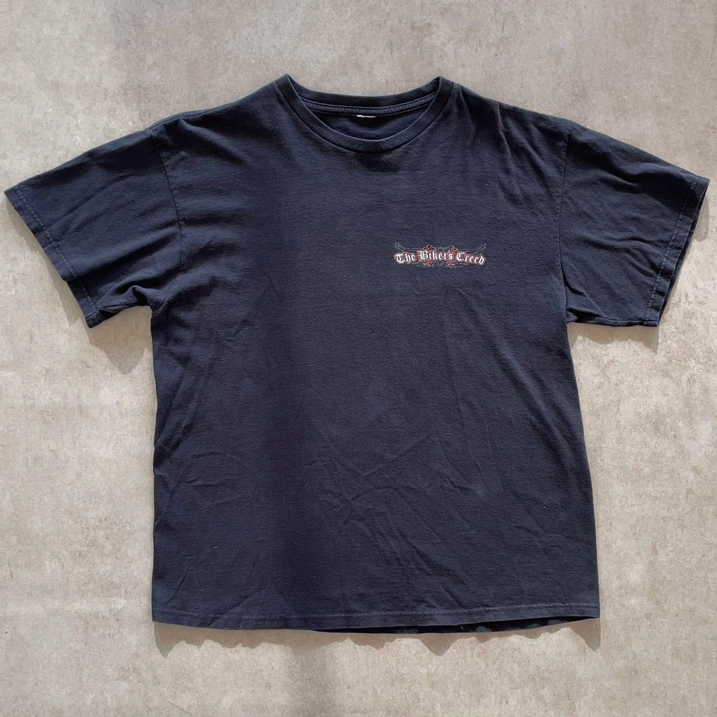 2013-The-Bikers-Creed-Motorcycle-T-Shirt-sullivansvintage