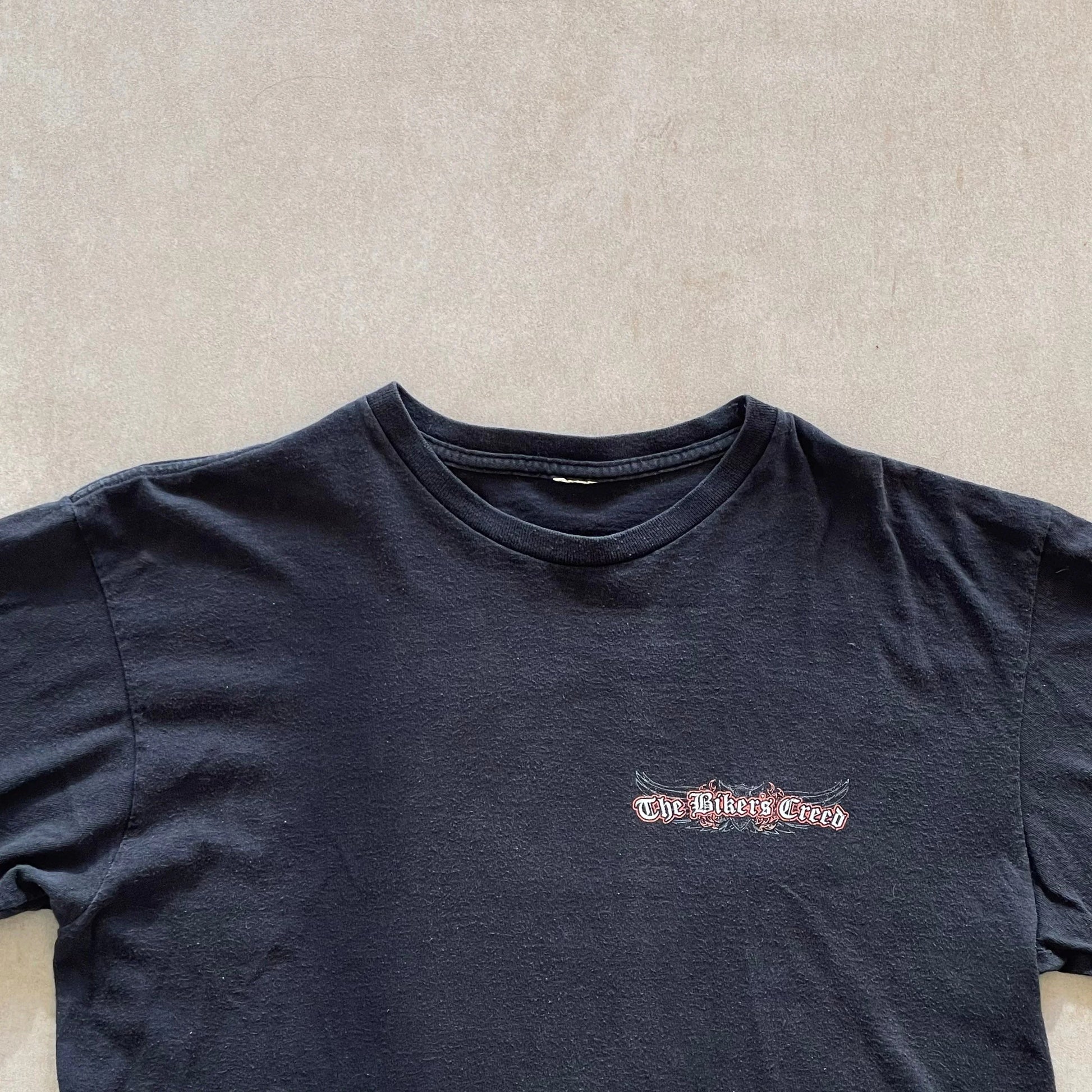 2013-The-Bikers-Creed-Motorcycle-T-Shirt-sullivansvintage