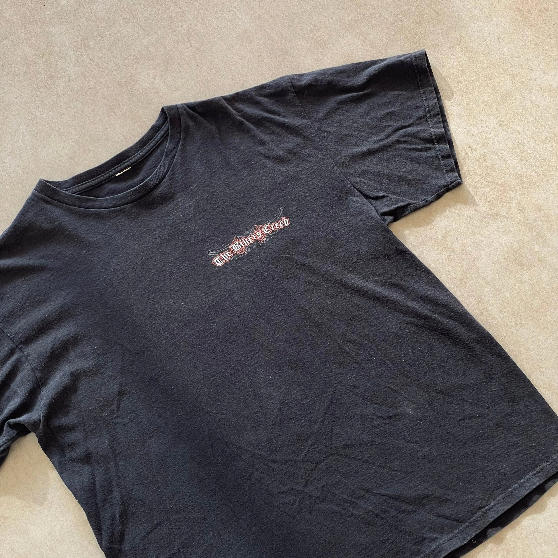 2013-The-Bikers-Creed-Motorcycle-T-Shirt-sullivansvintage