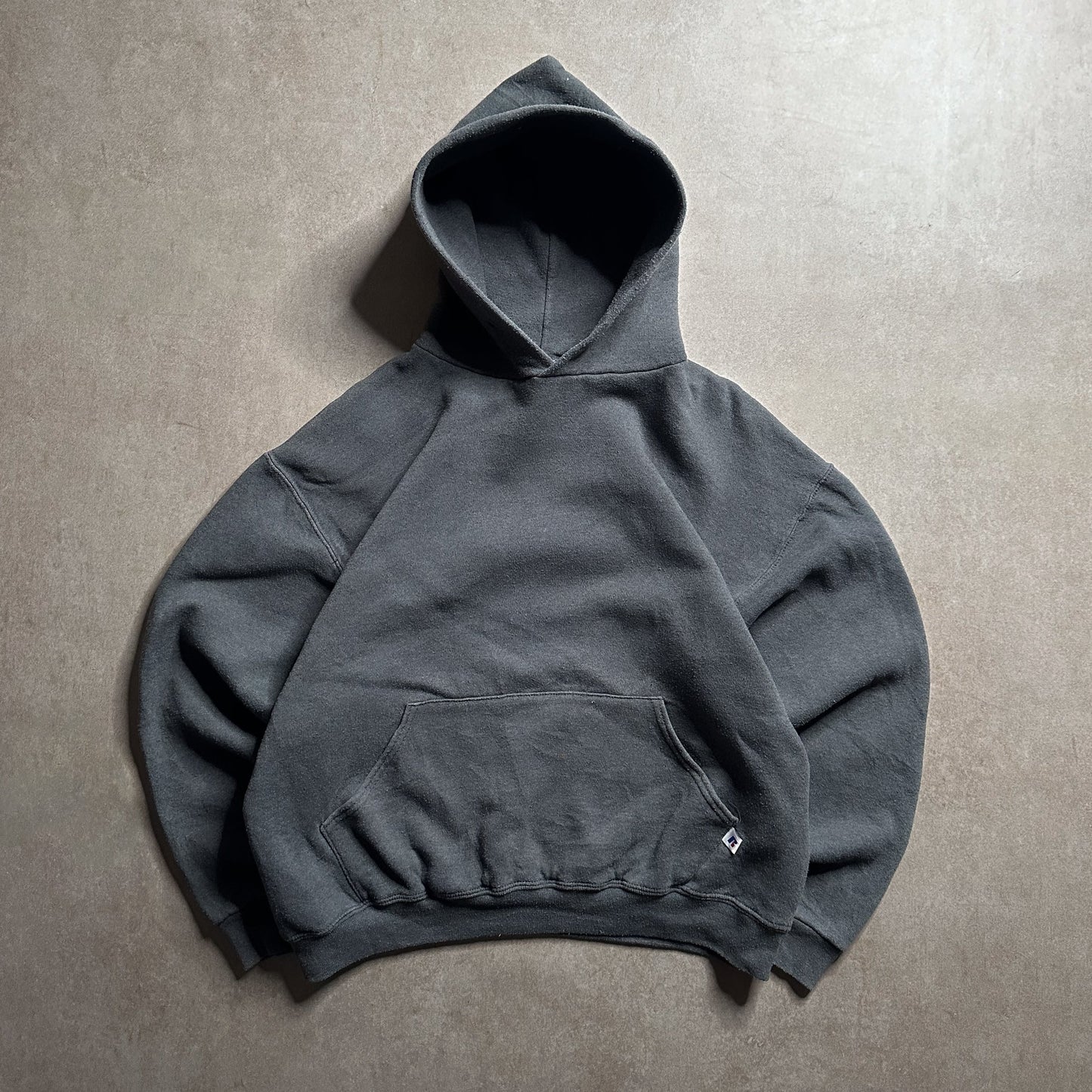 90s Russell Athletic Grey Hoodie - M sullivansvintage