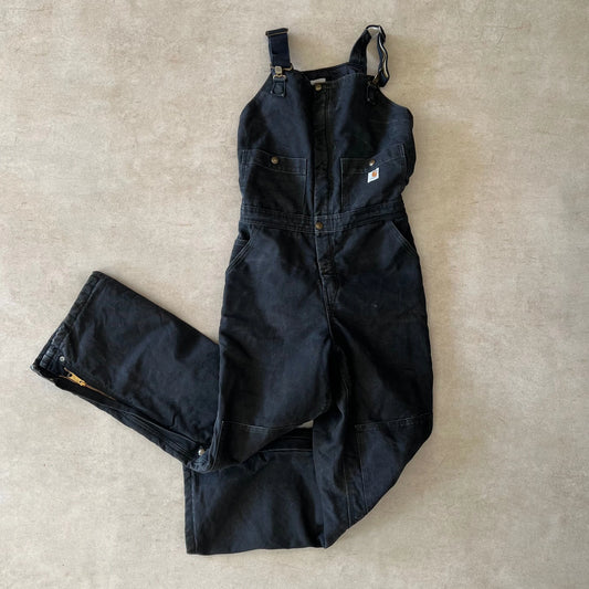 Carhartt-Black-Overalls-M-sullivansvintage