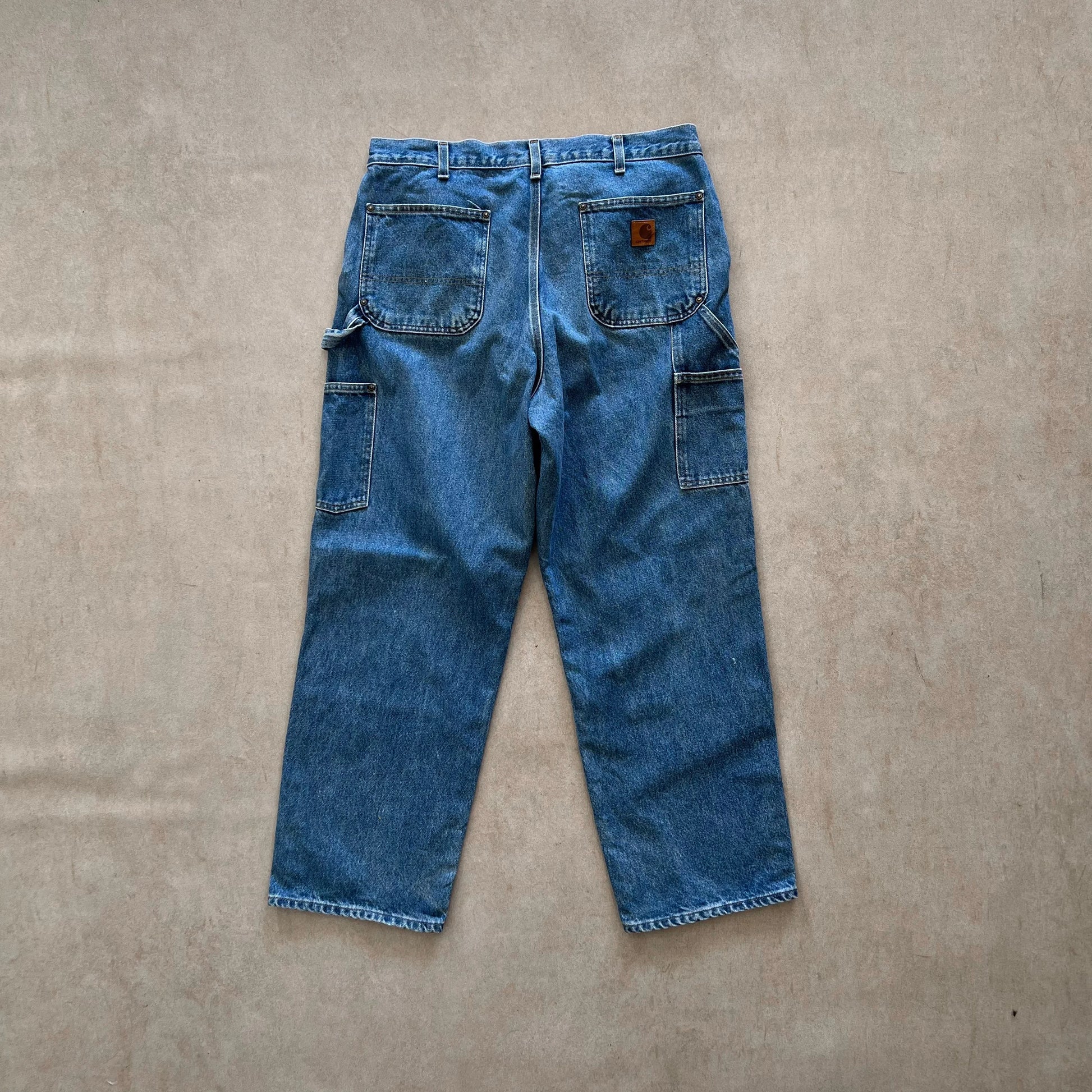 Carhartt-Blue-Double-Knee-Jeans-36in-sullivansvintage