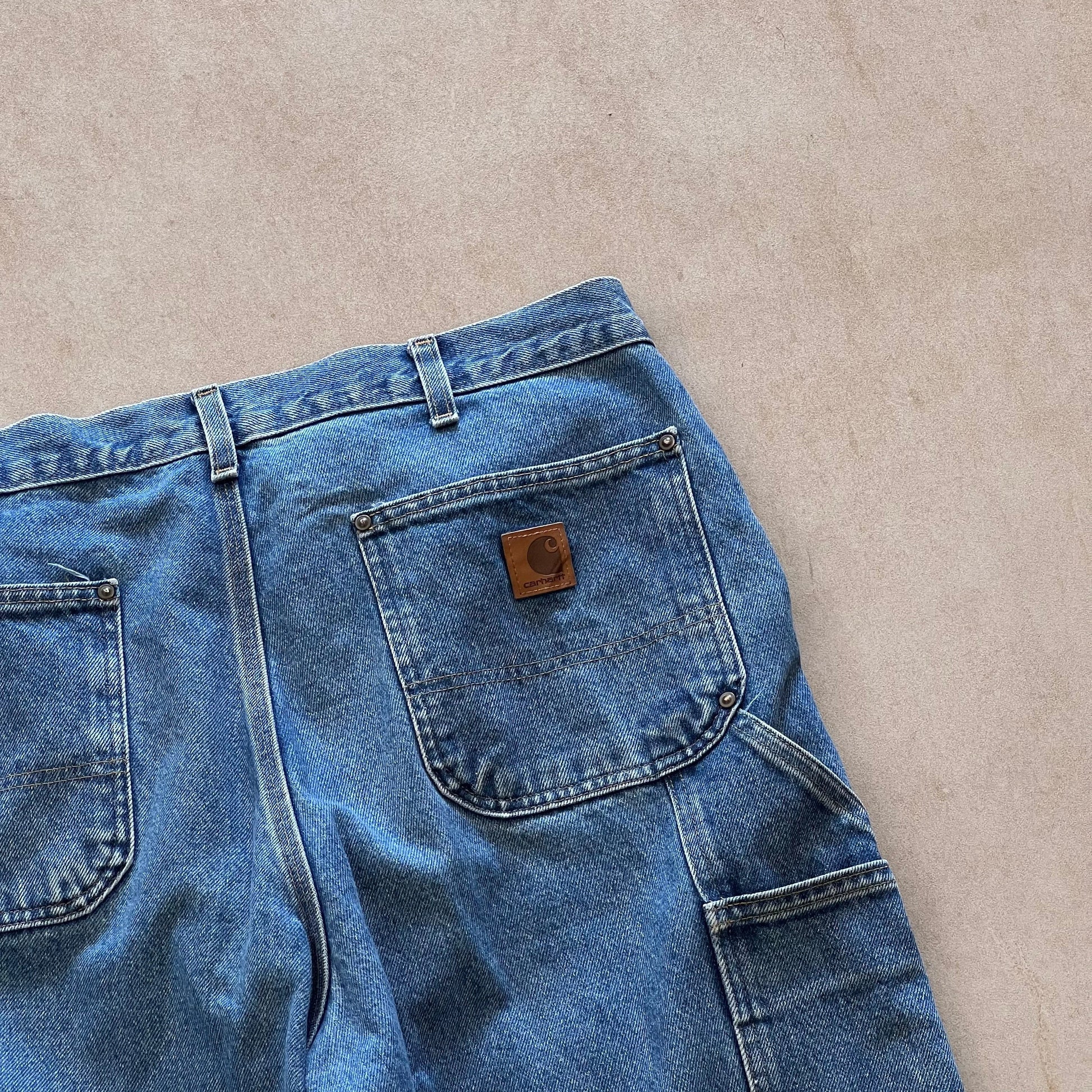 Carhartt-Blue-Double-Knee-Jeans-36in-sullivansvintage
