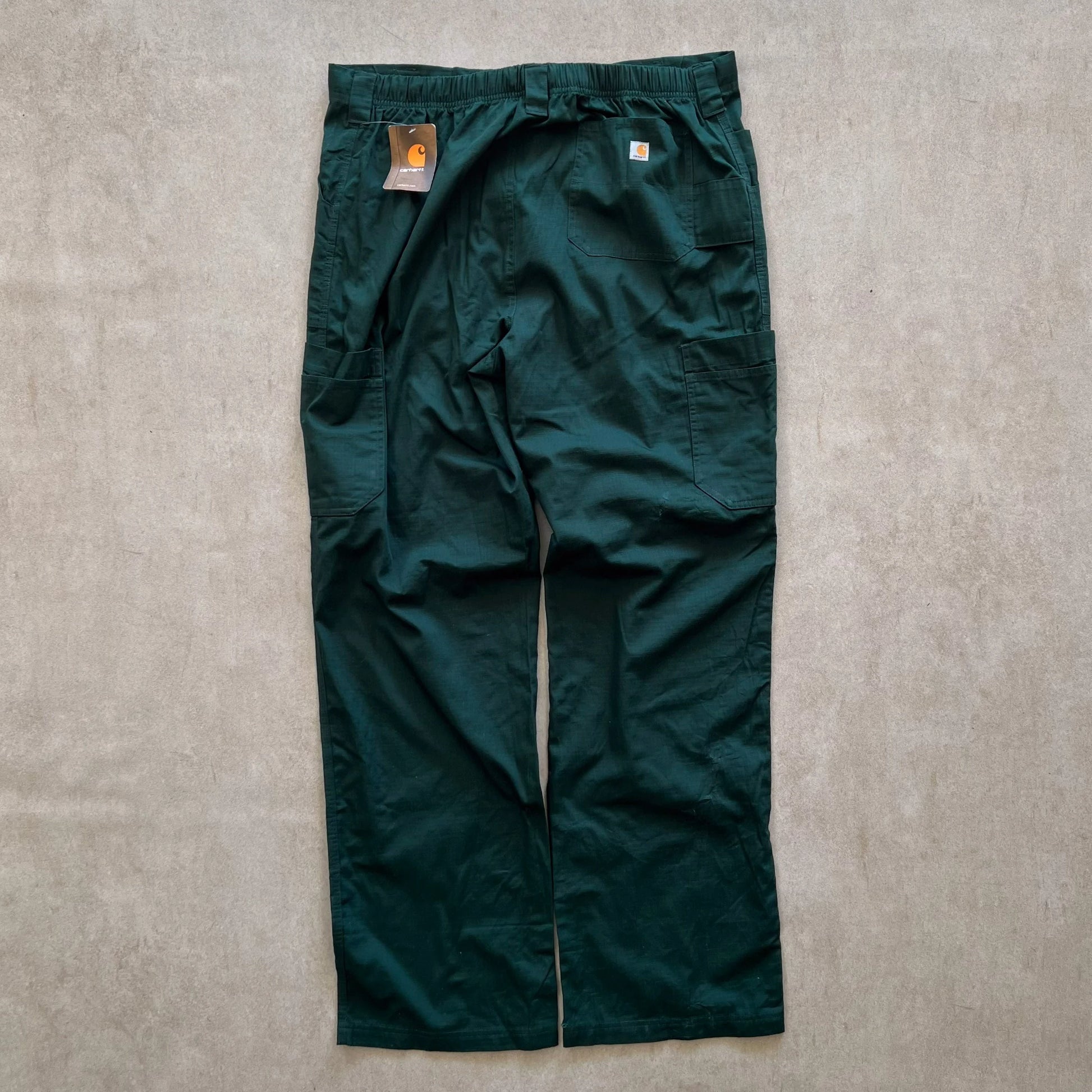 Carhartt-Green-Nylon-Cargo-Pants-36in-sullivansvintage