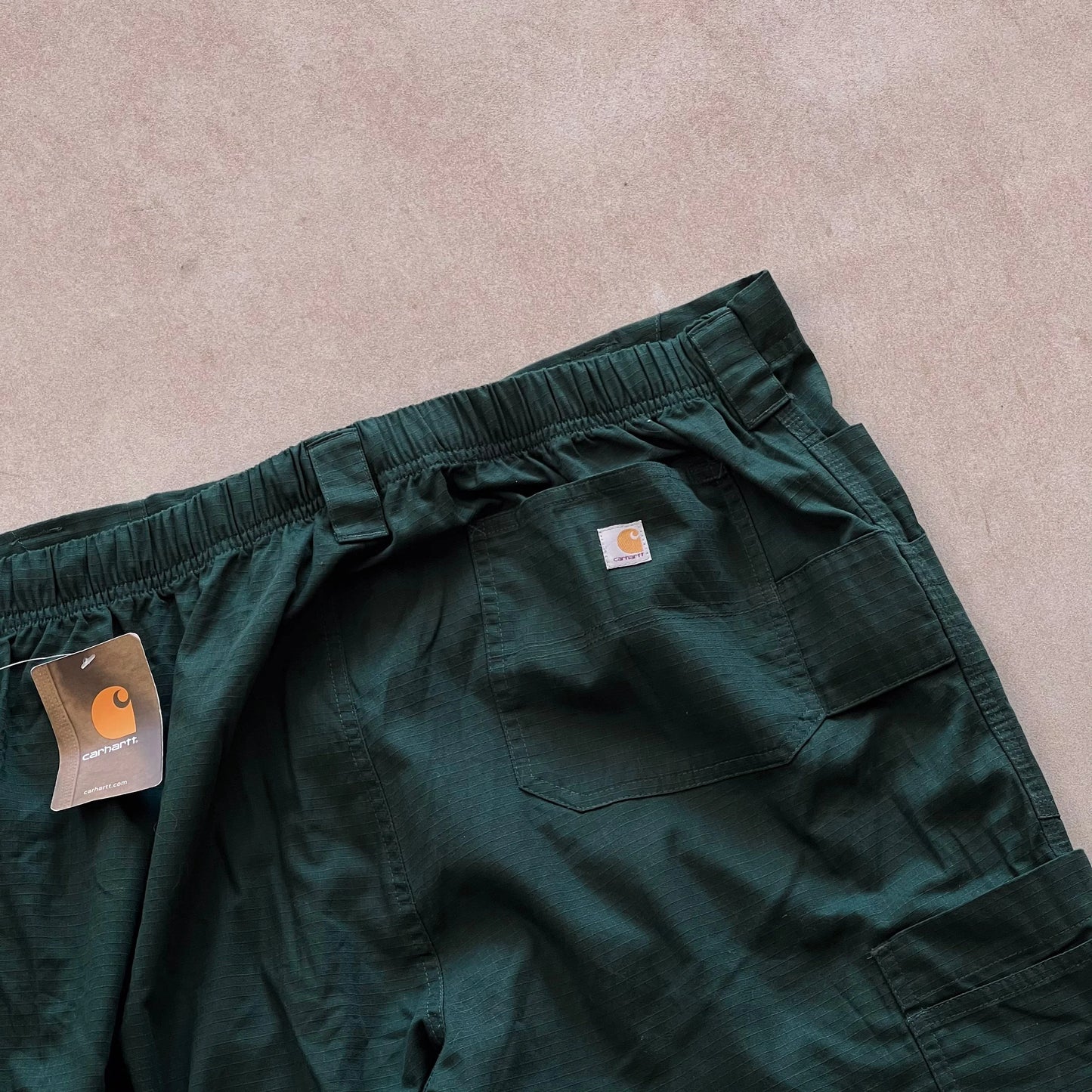 Carhartt-Green-Nylon-Cargo-Pants-36in-sullivansvintage