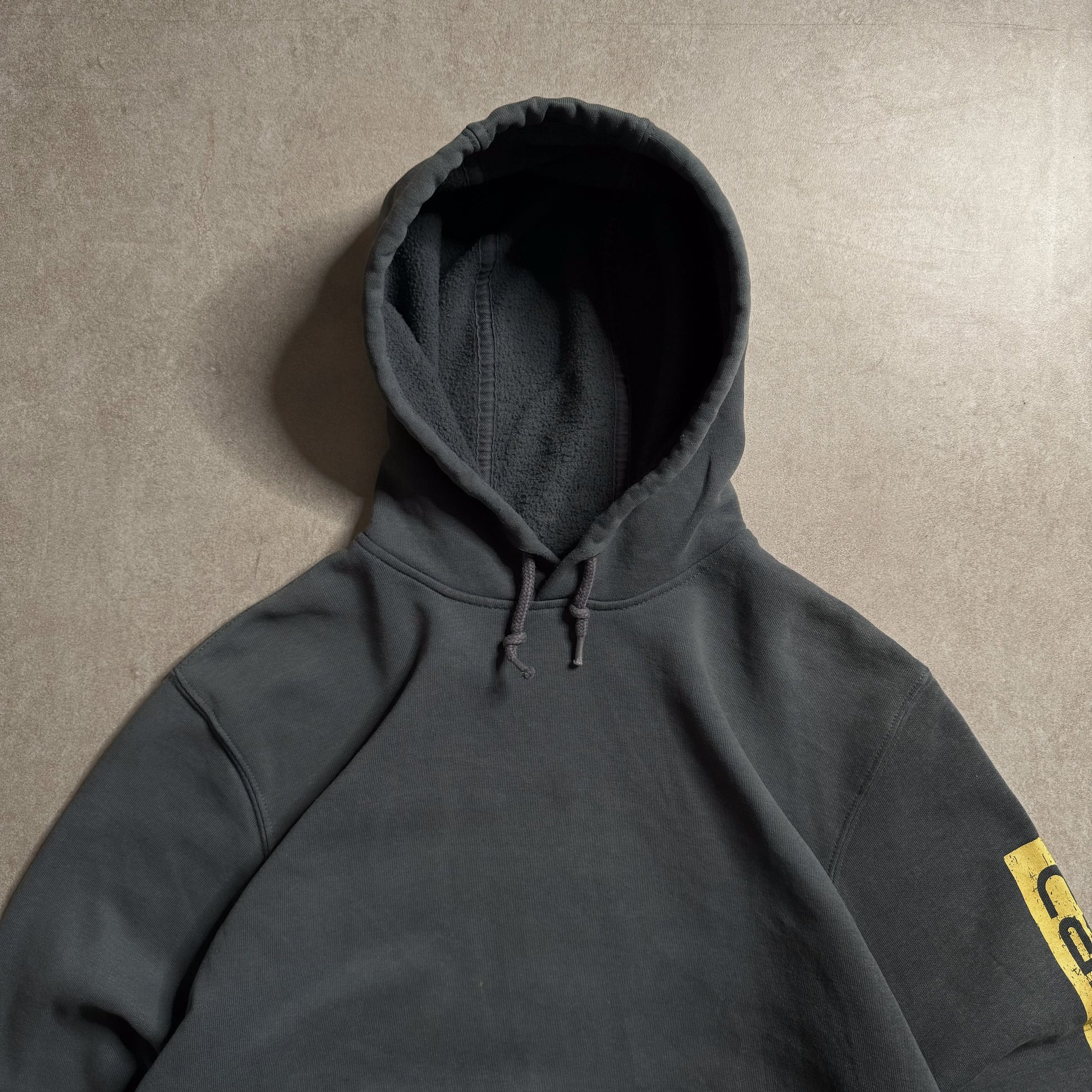 Carhartt Grey Logo Hoodie - M sullivansvintage