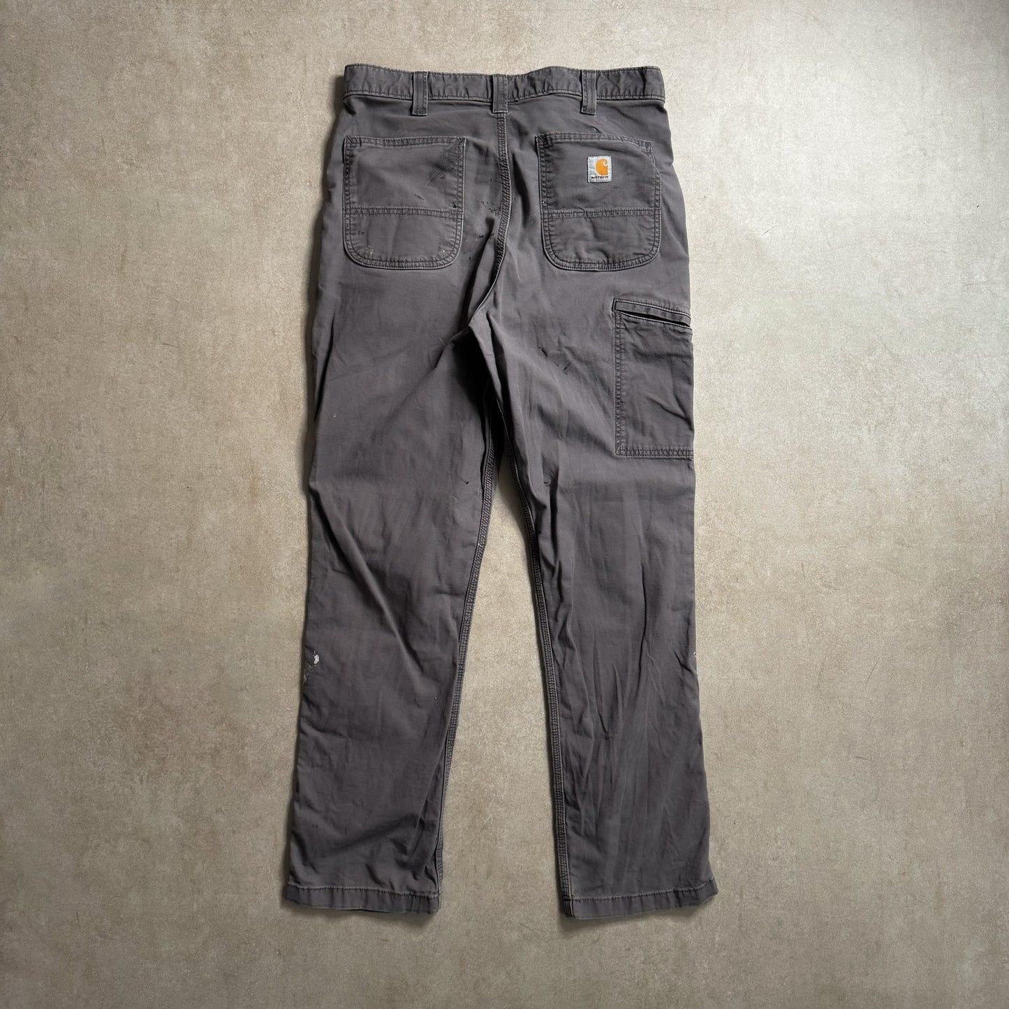 Carhartt Grey Relaxed Cargo Pants - 34 sullivansvintage