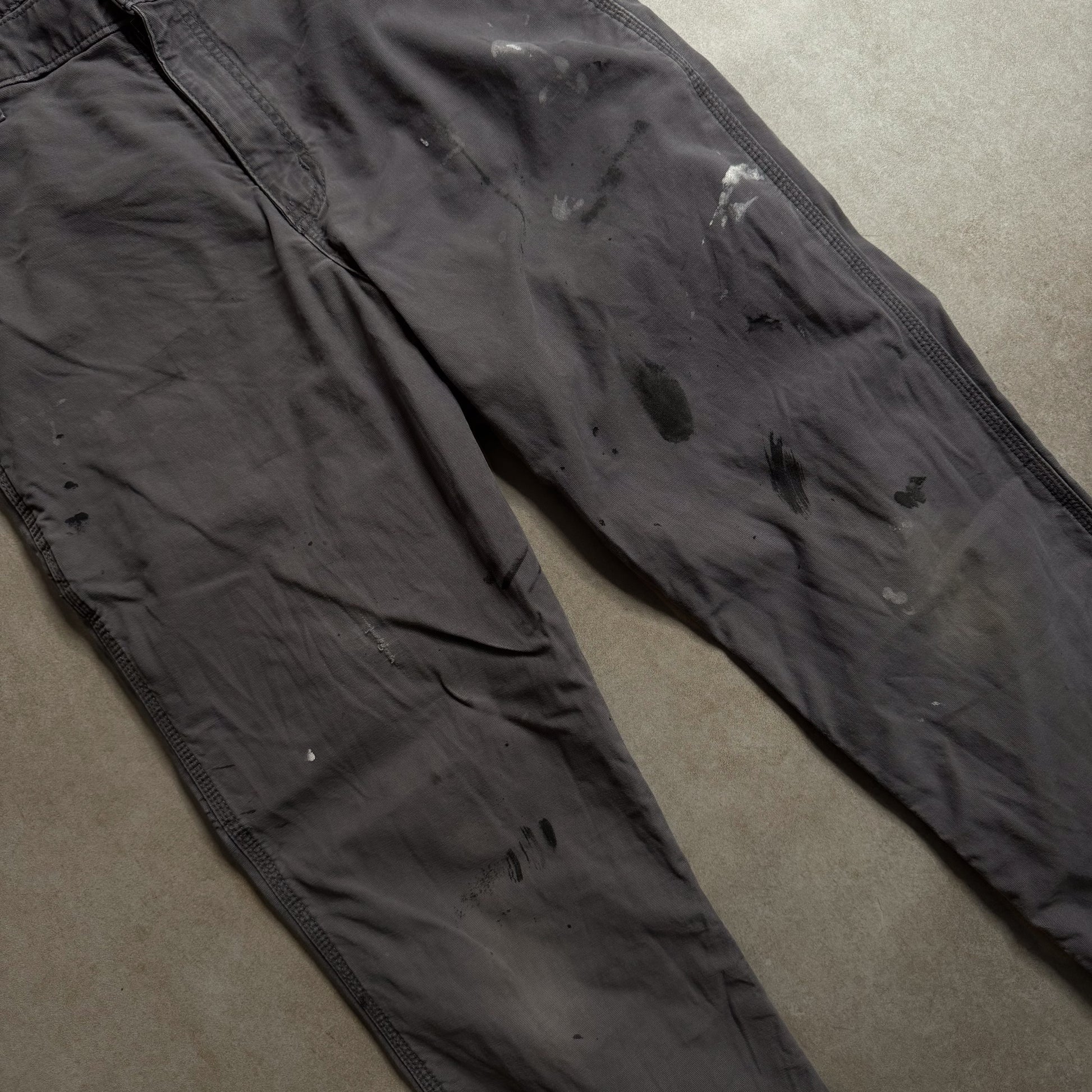 Carhartt Grey Relaxed Cargo Pants - 34 sullivansvintage