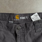Carhartt Grey Relaxed Cargo Pants - 34 sullivansvintage