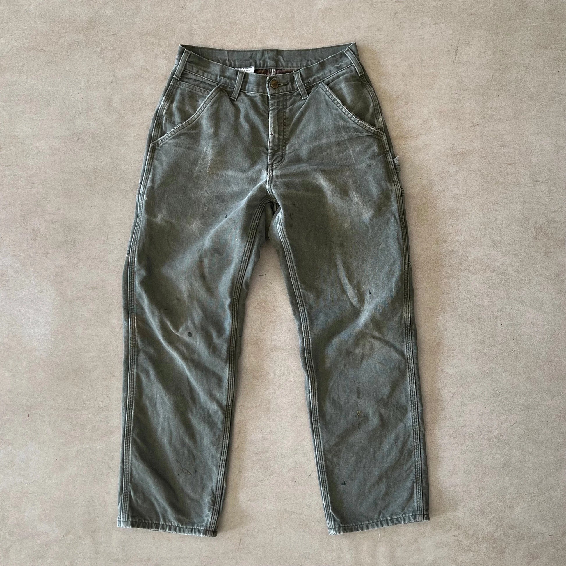 Carhartt-Olive-Green-Workwear-Pants-30in-sullivansvintage