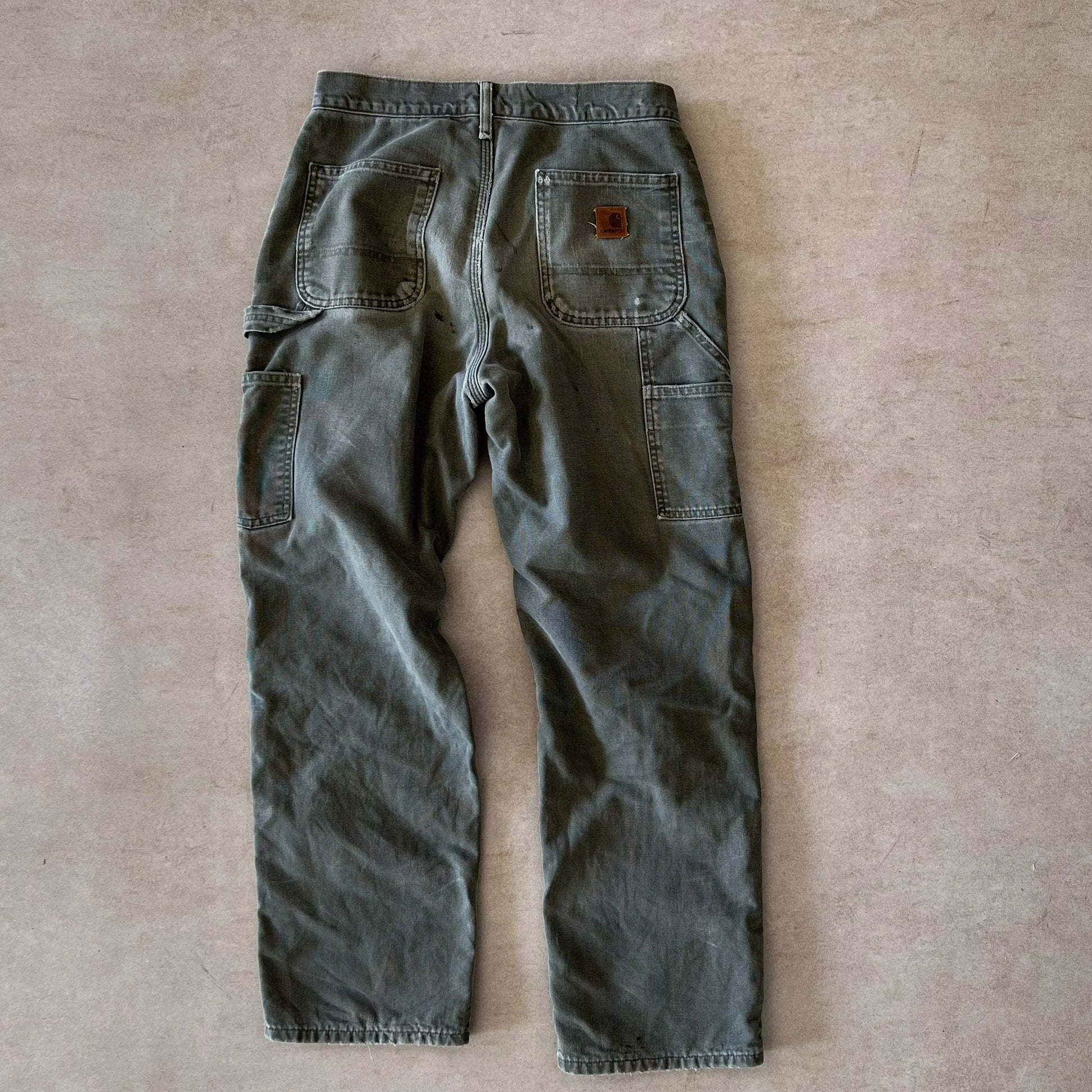 Carhartt-Olive-Green-Workwear-Pants-30in-sullivansvintage