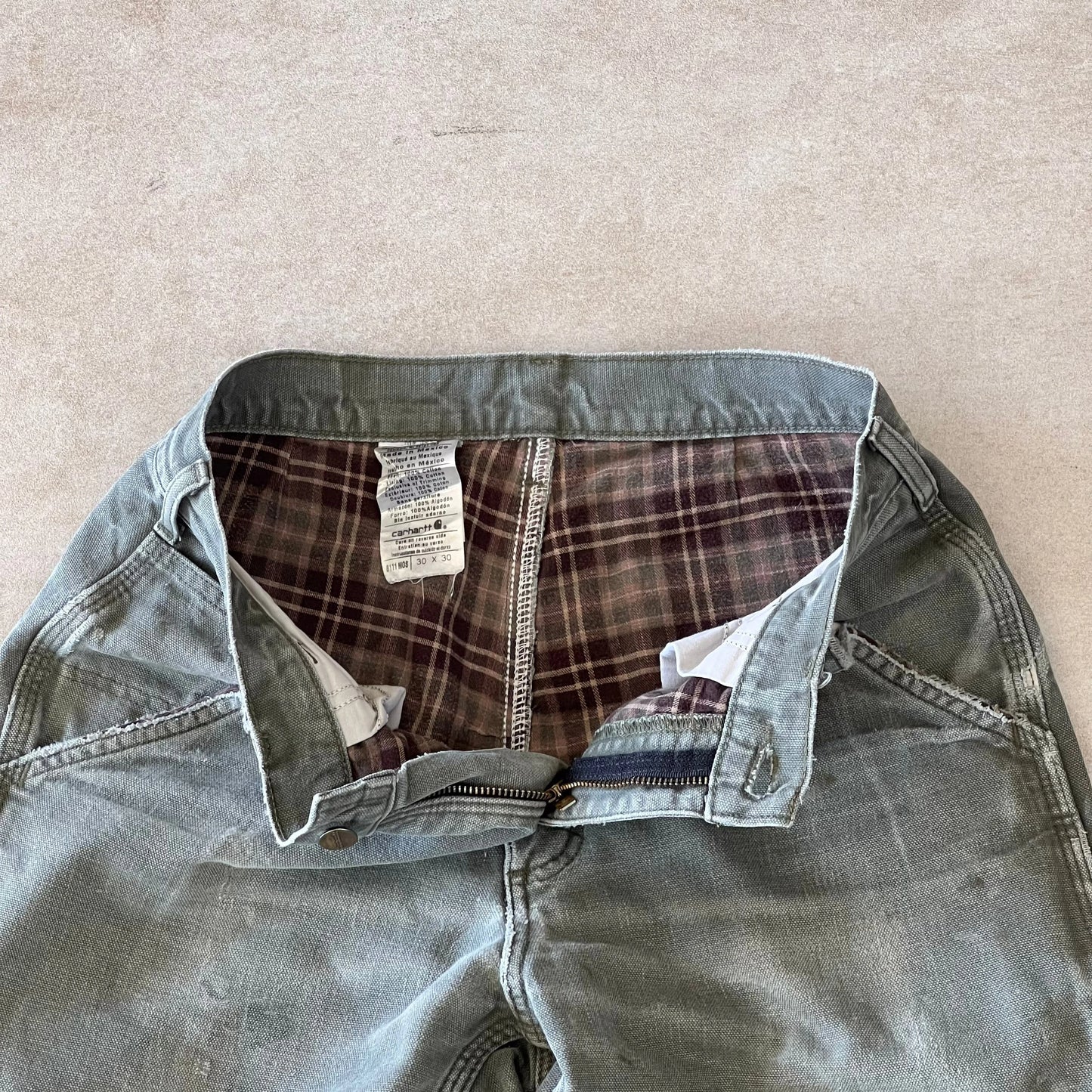 Carhartt-Olive-Green-Workwear-Pants-30in-sullivansvintage