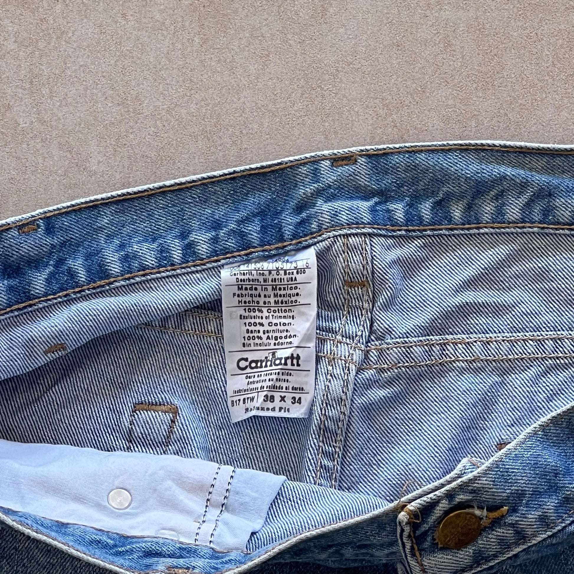 Carhartt-Relaxed-Fit-Blue-Denim-Jeans-38in-sullivansvintage
