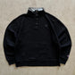 Champion-Black-Quarter-Zip-Jacket-L-sullivansvintage