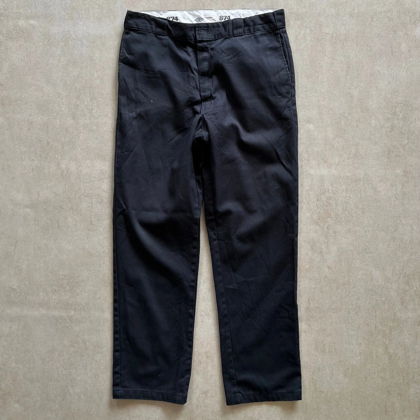 Dickies-Black-874-Original-Fit-Trousers-36in-sullivansvintage