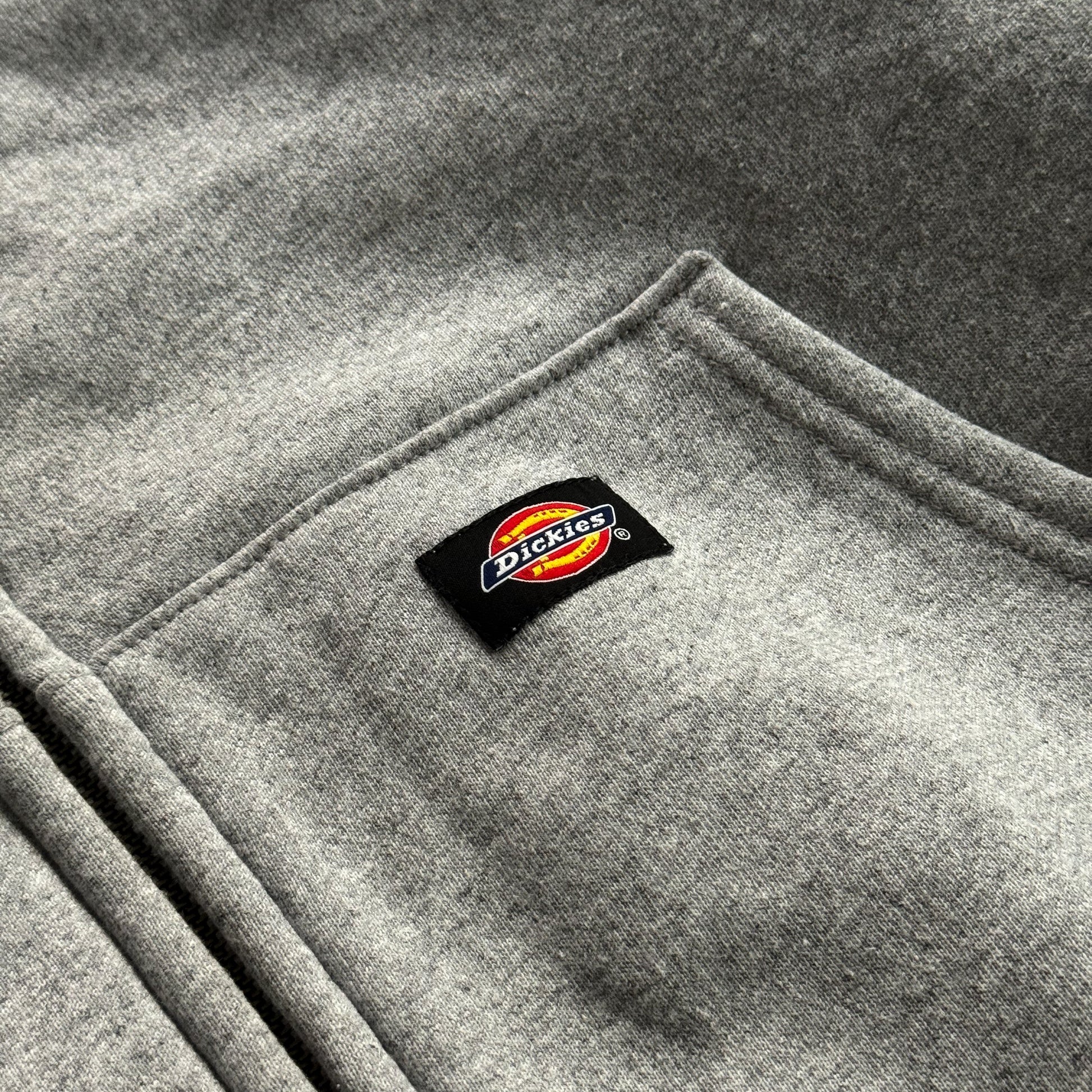 Dickies Grey Fleece Jacket - 2XL sullivansvintage