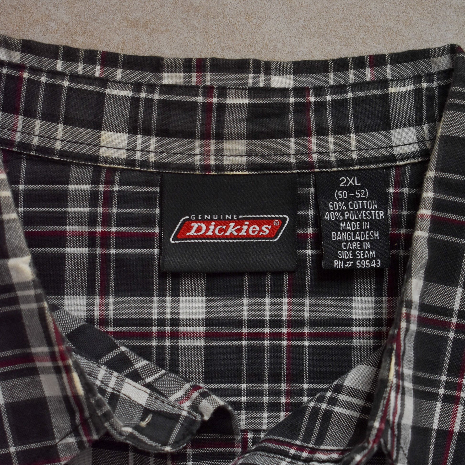 Dickies Plaid Shirt - 2XL sullivansvintage