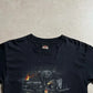 Vintage Harley-Davidson Black Cropped T-shirt - 3XS Top