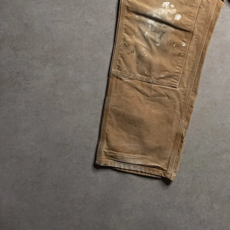 Vintage Carhartt Tan Double Knee Pants - 36x30 Bottom Left