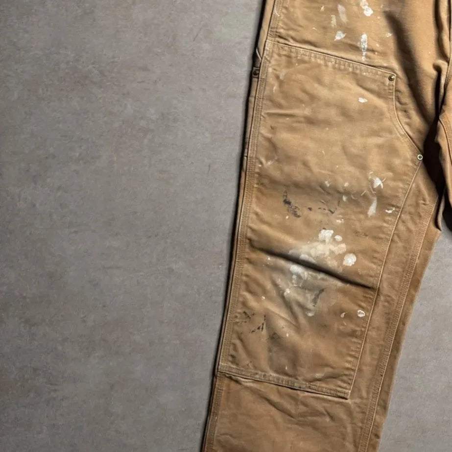 Vintage Carhartt Tan Double Knee Pants - 36x30 Left