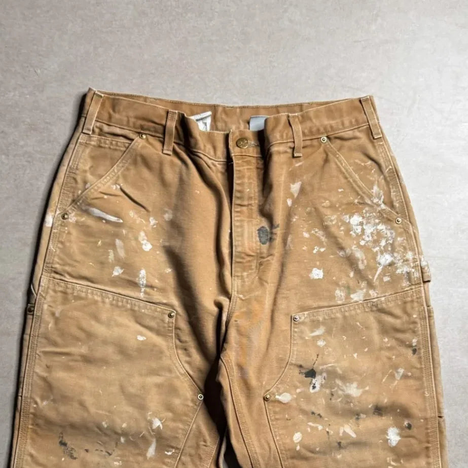 Vintage Carhartt Tan Double Knee Pants - 36x30 Top