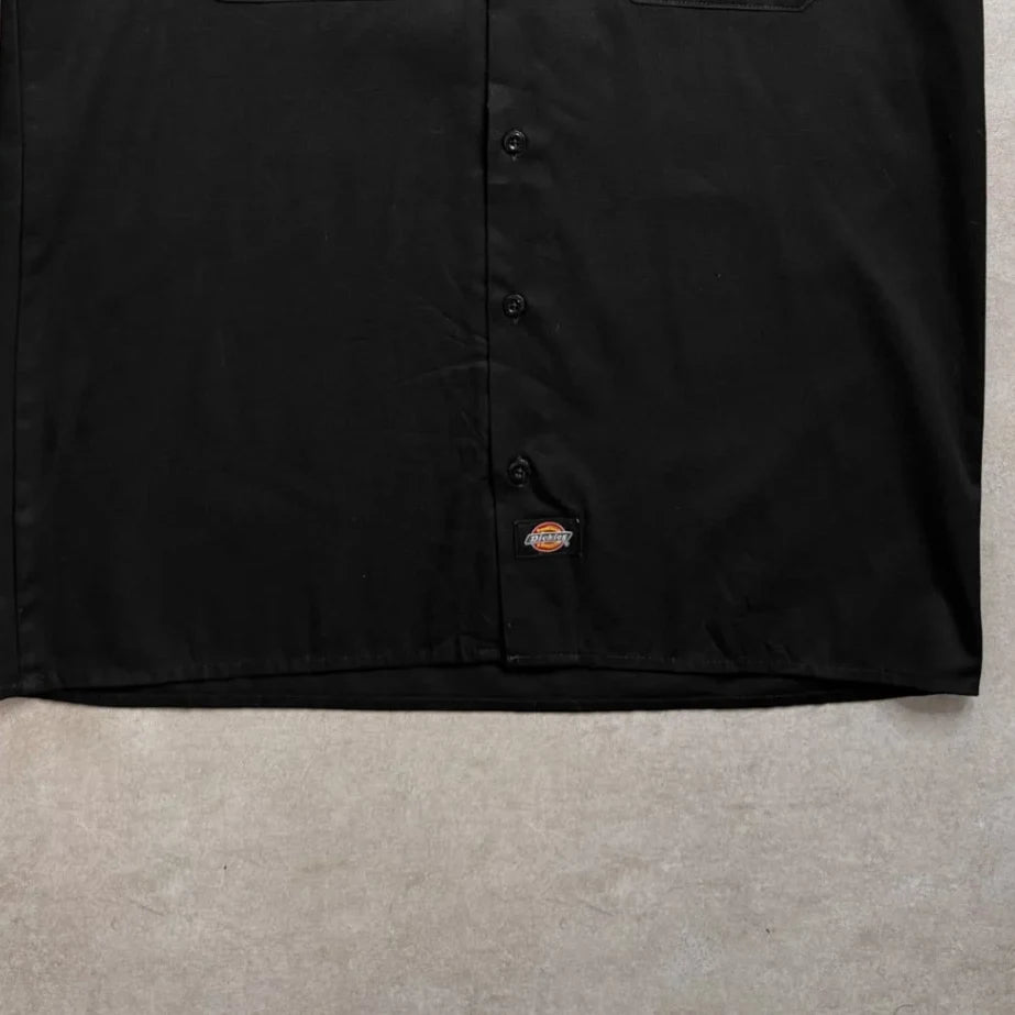 Vintage Dickies Black Shirt - M Bottom