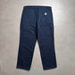 Vintage Carhartt Navy Pants - 38x30