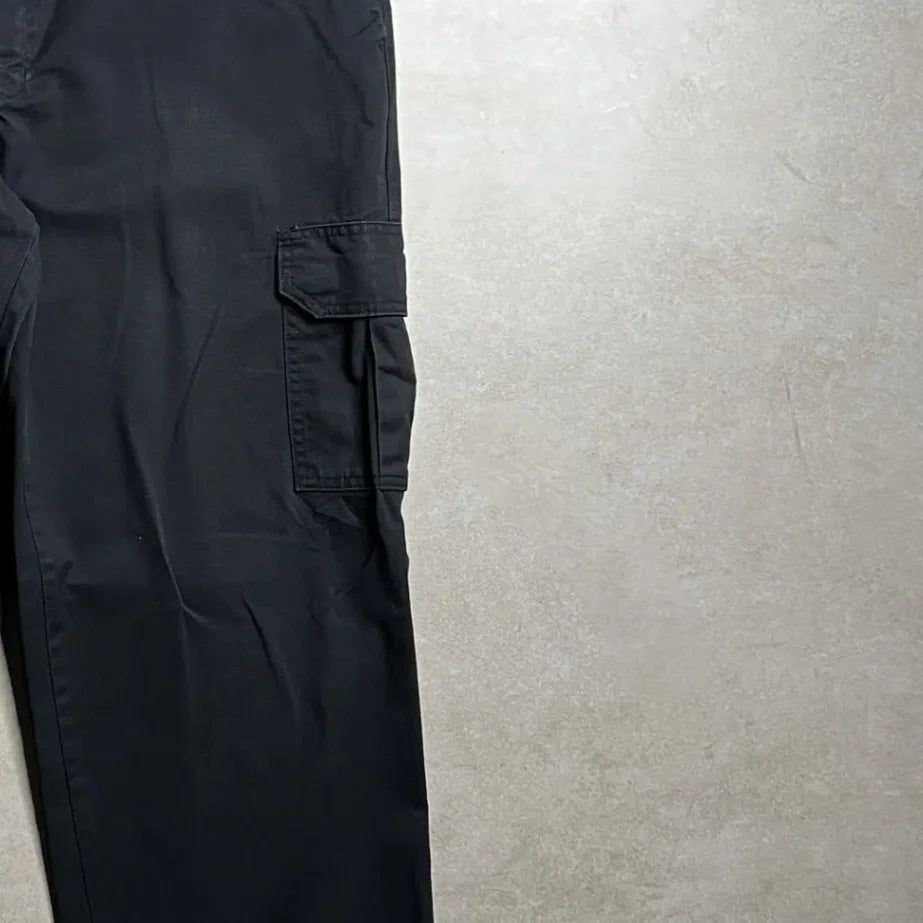 Vintage Dickies Black Pants - 38x32 Right