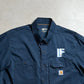 Vintage Carhartt Navy Shirt - Top