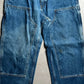 Vintage Blue Double Knee Pants - 36x30 Center