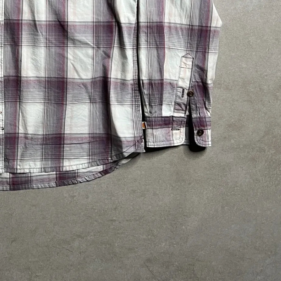 Vintage Carhartt Plaid Shirt - M Bottom Right