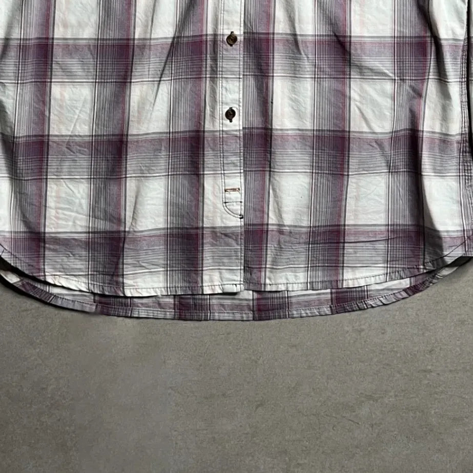 Vintage Carhartt Plaid Shirt - M Bottom