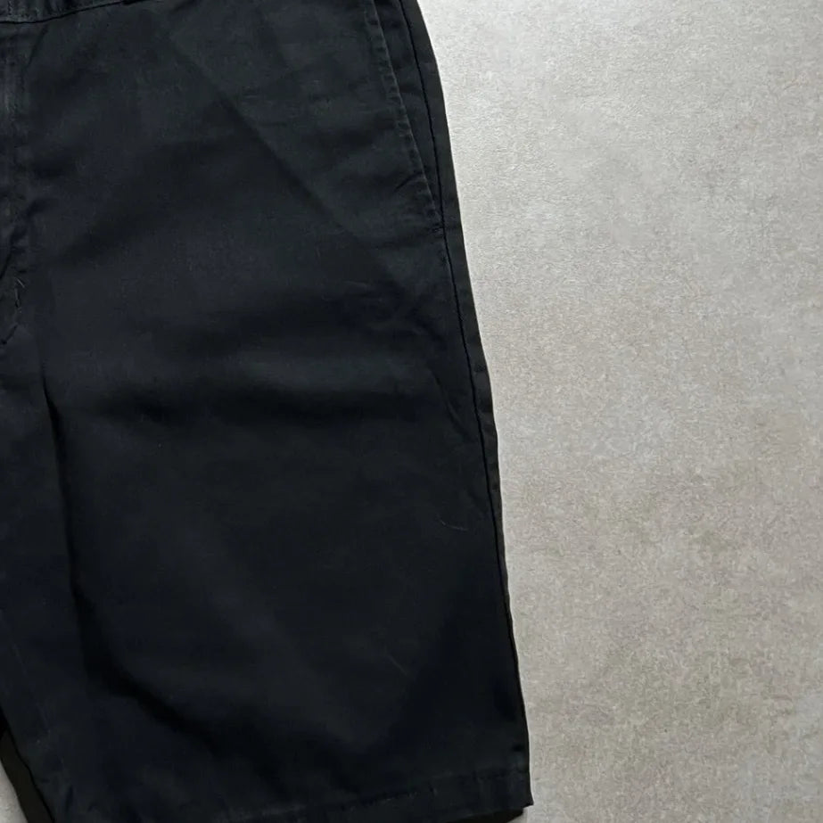 Vintage Dickies Black 874 Shorts - 38x11 Right