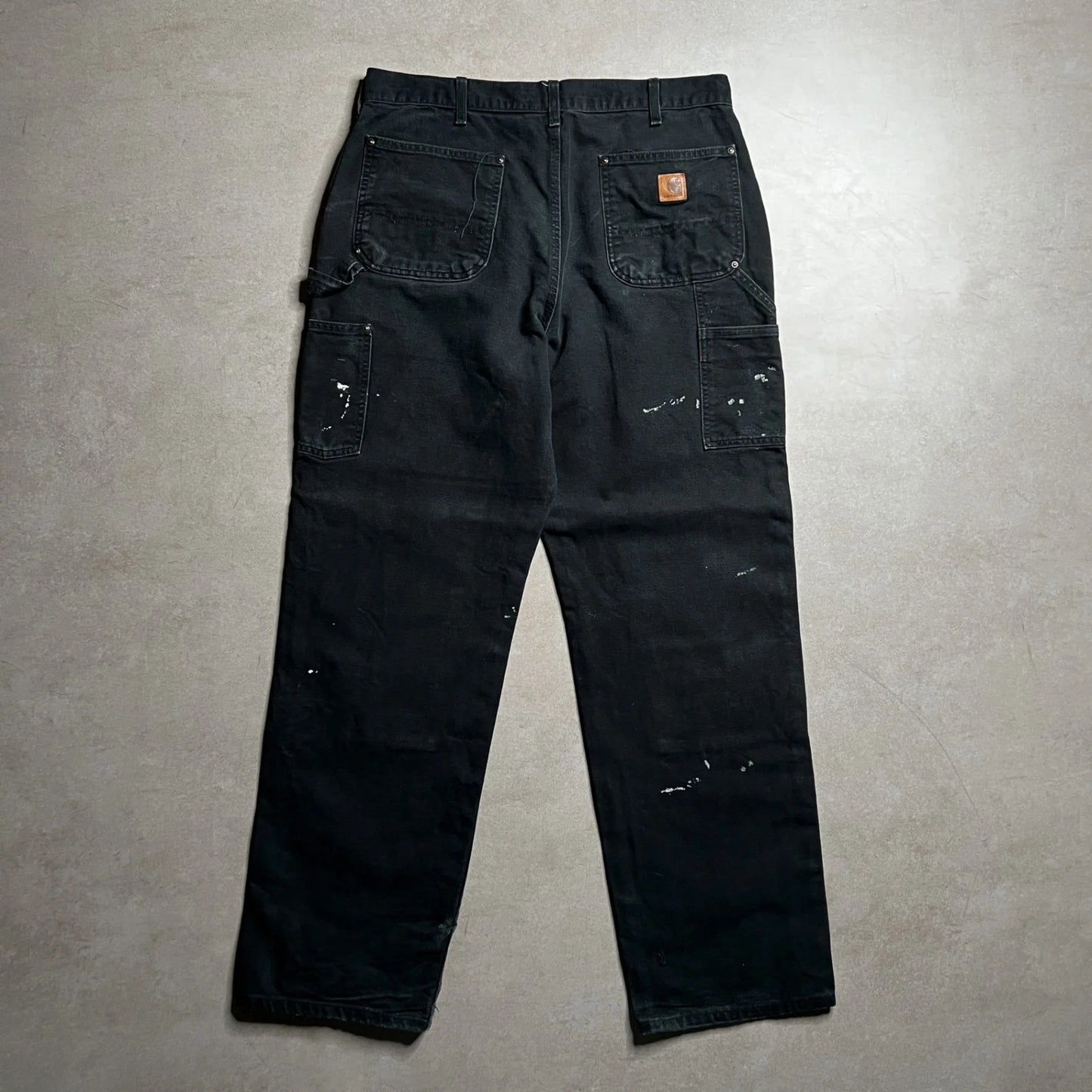 Vintage Carhartt Black Double Knee Pants - 35x34