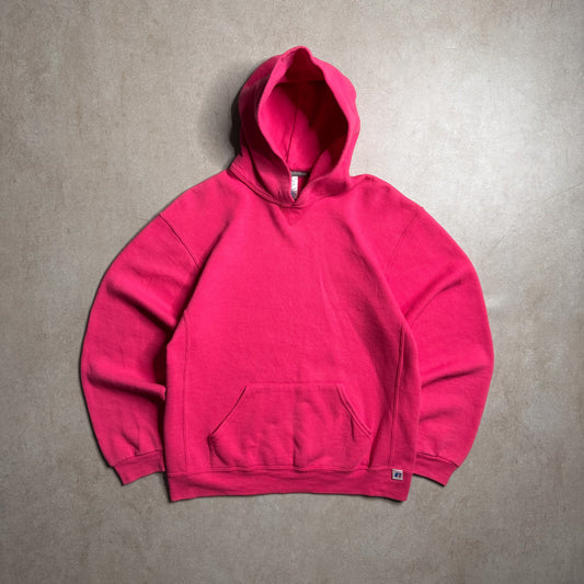 Vintage Russell Pink Hoodie - XS