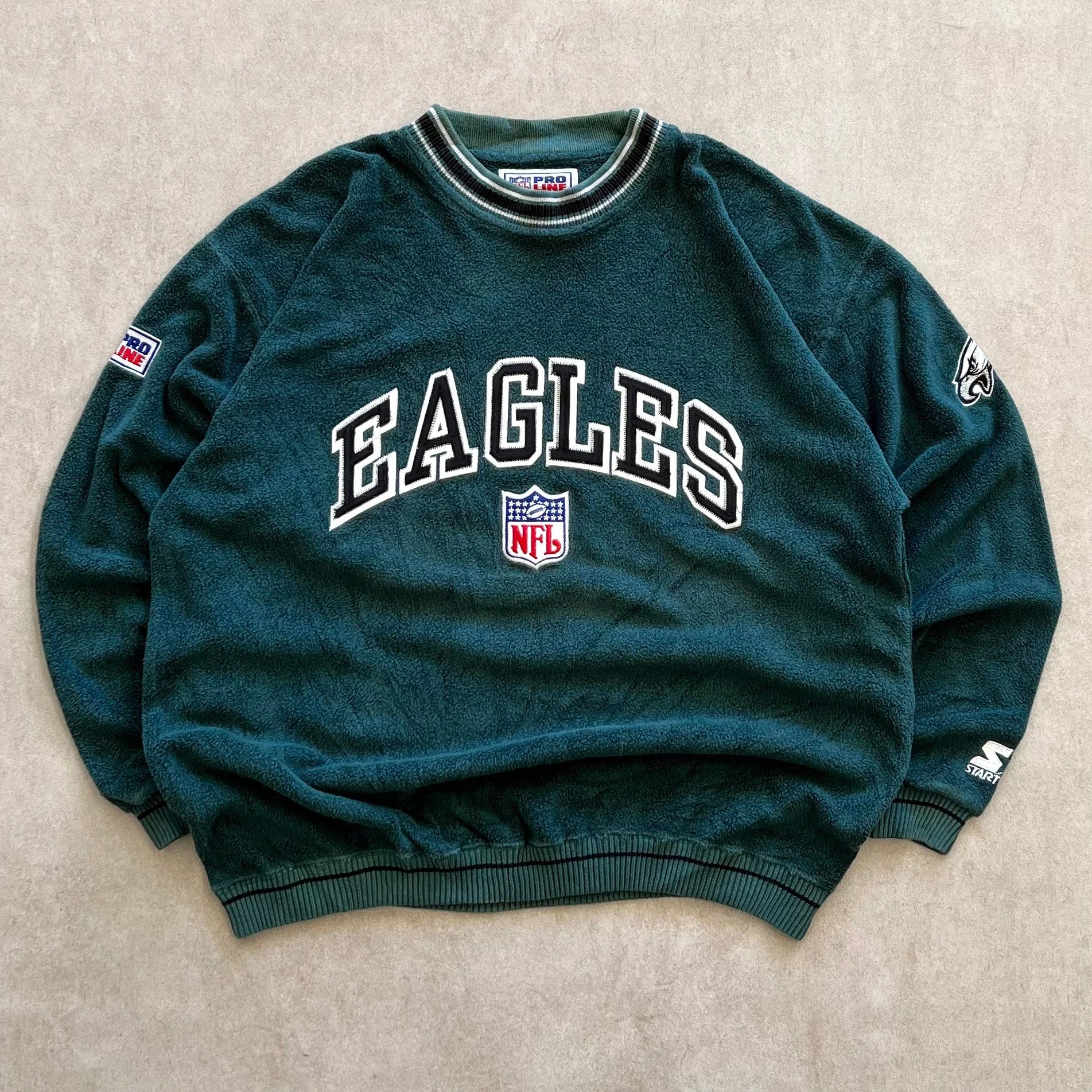NFL-Pro-Line-Eagles-Starter-Sweater-L-sullivansvintage