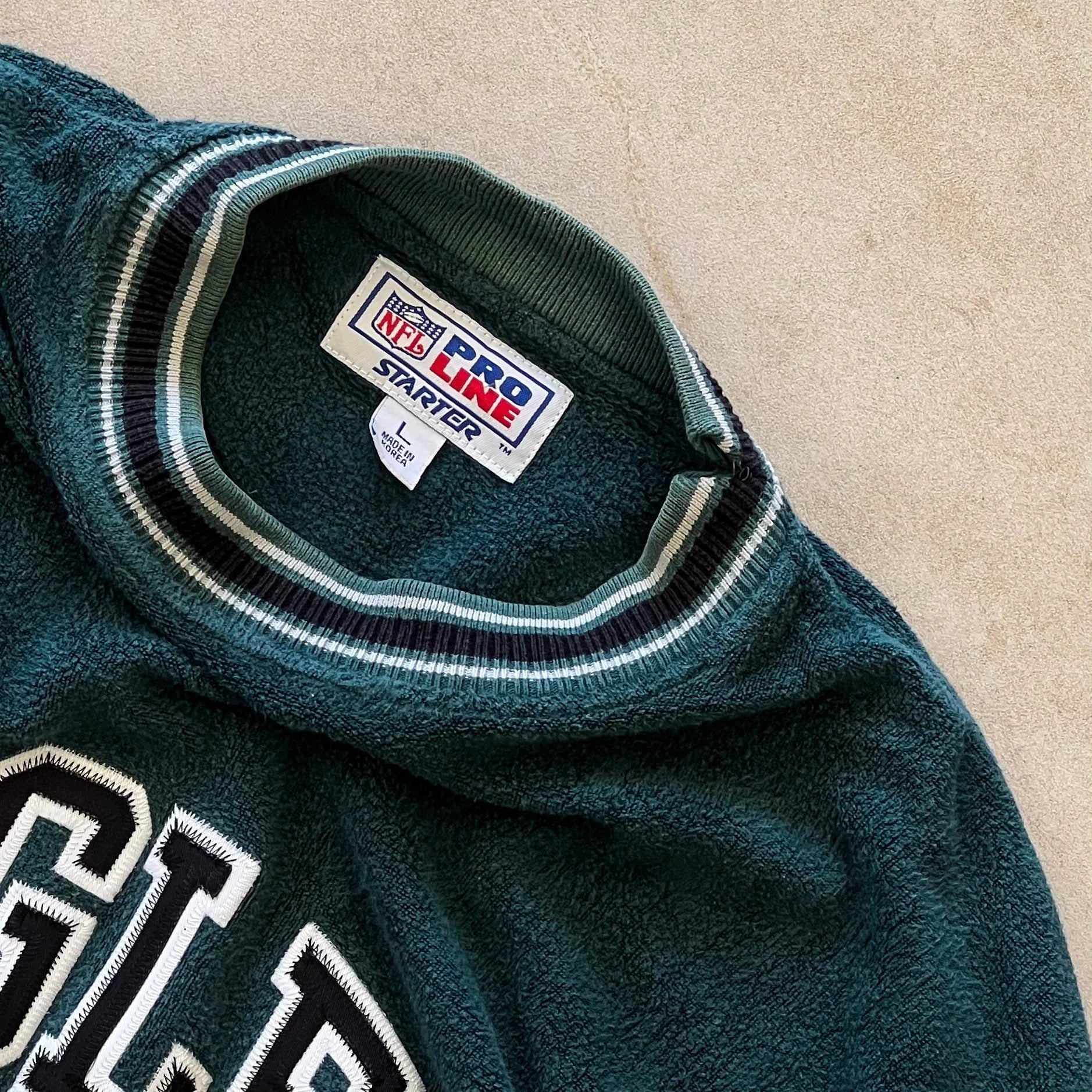 NFL-Pro-Line-Eagles-Starter-Sweater-L-sullivansvintage