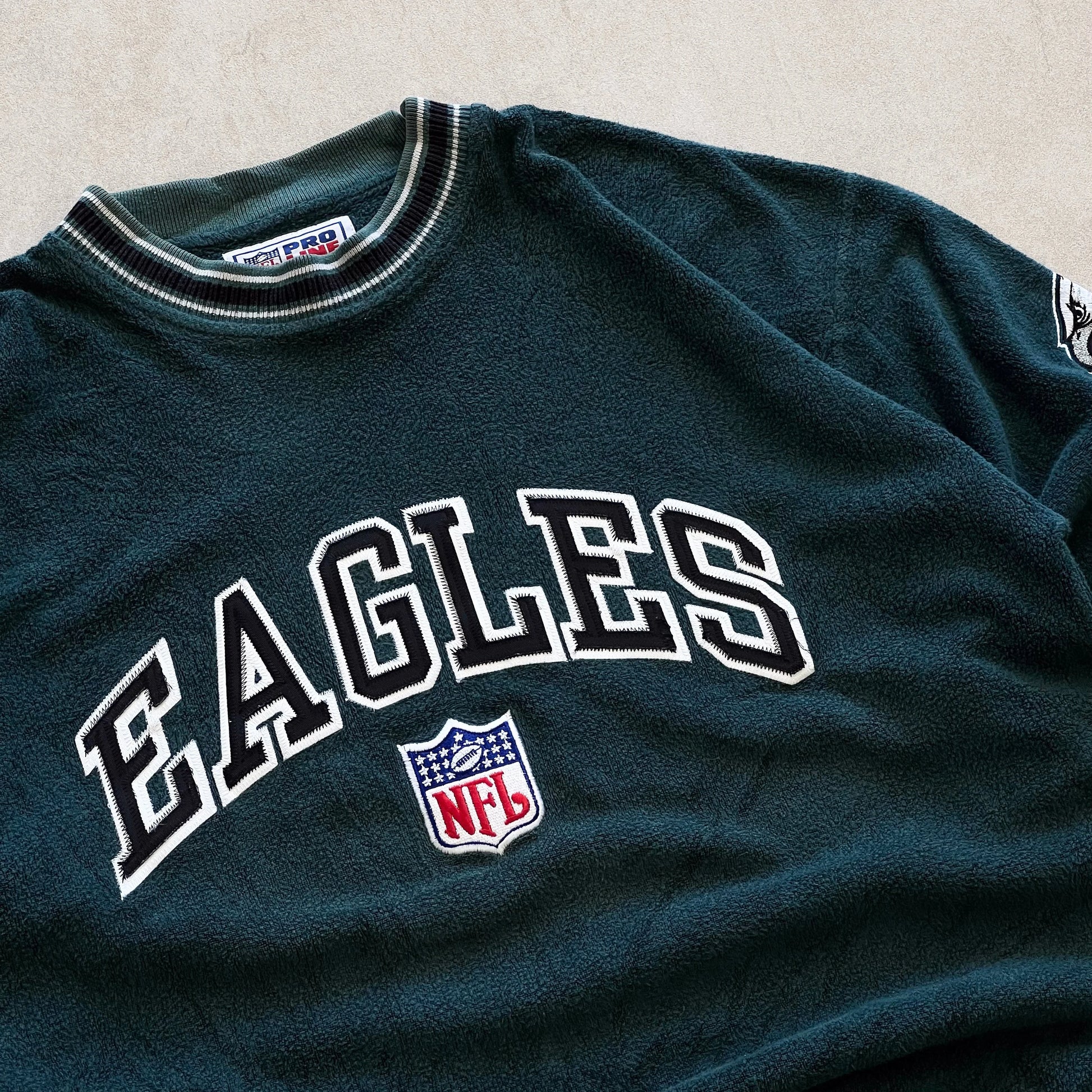 NFL-Pro-Line-Eagles-Starter-Sweater-L-sullivansvintage
