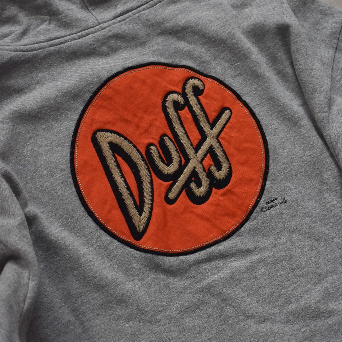 Simpsons Universal Duff Zip Hoodie - XL sullivansvintage