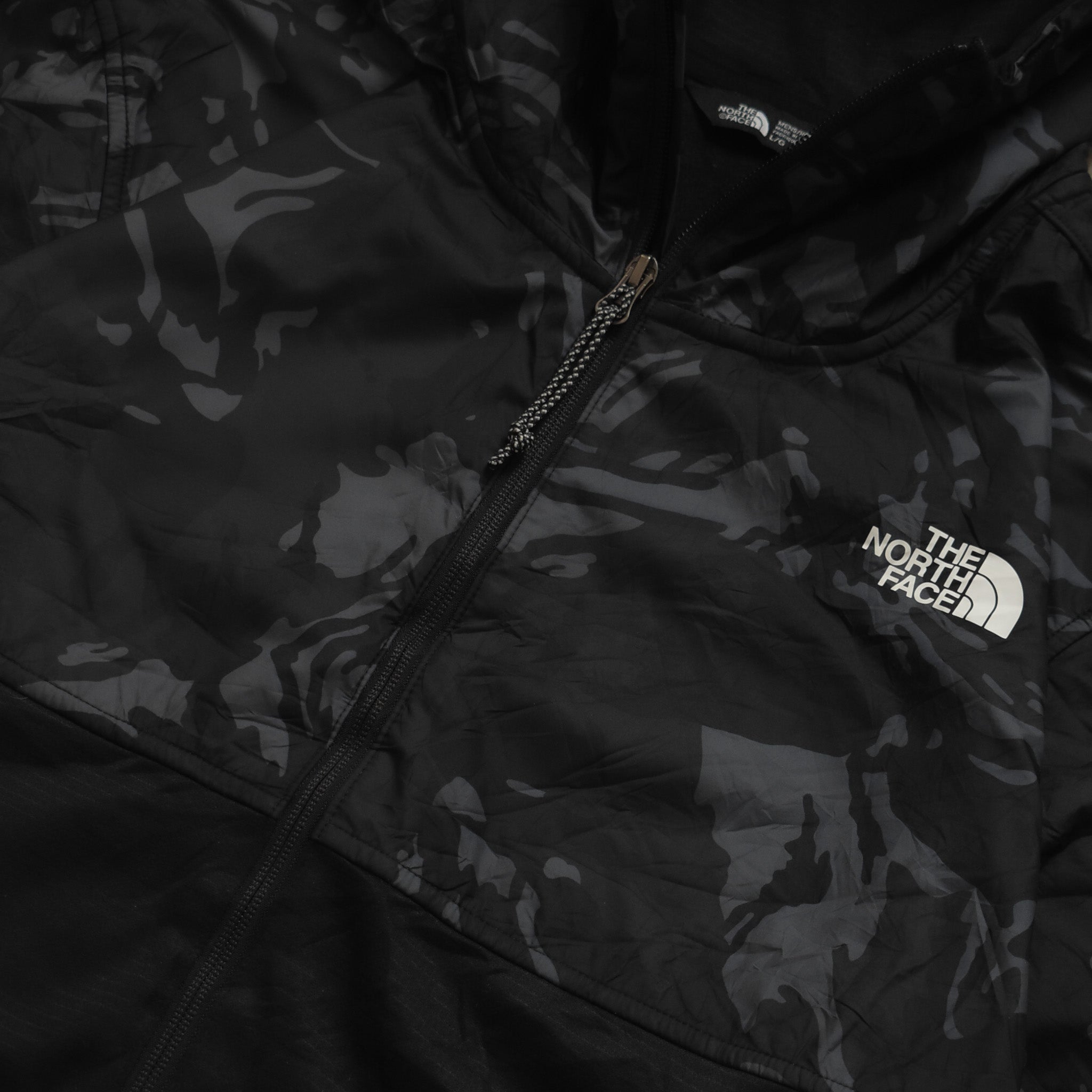 The north face black 2025 camo tnl ovly jacket