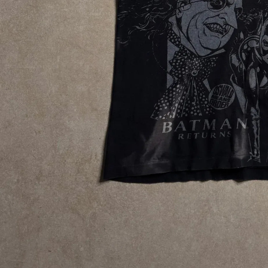Vintage 1992 Batman Returns Promo T-Shirt - M