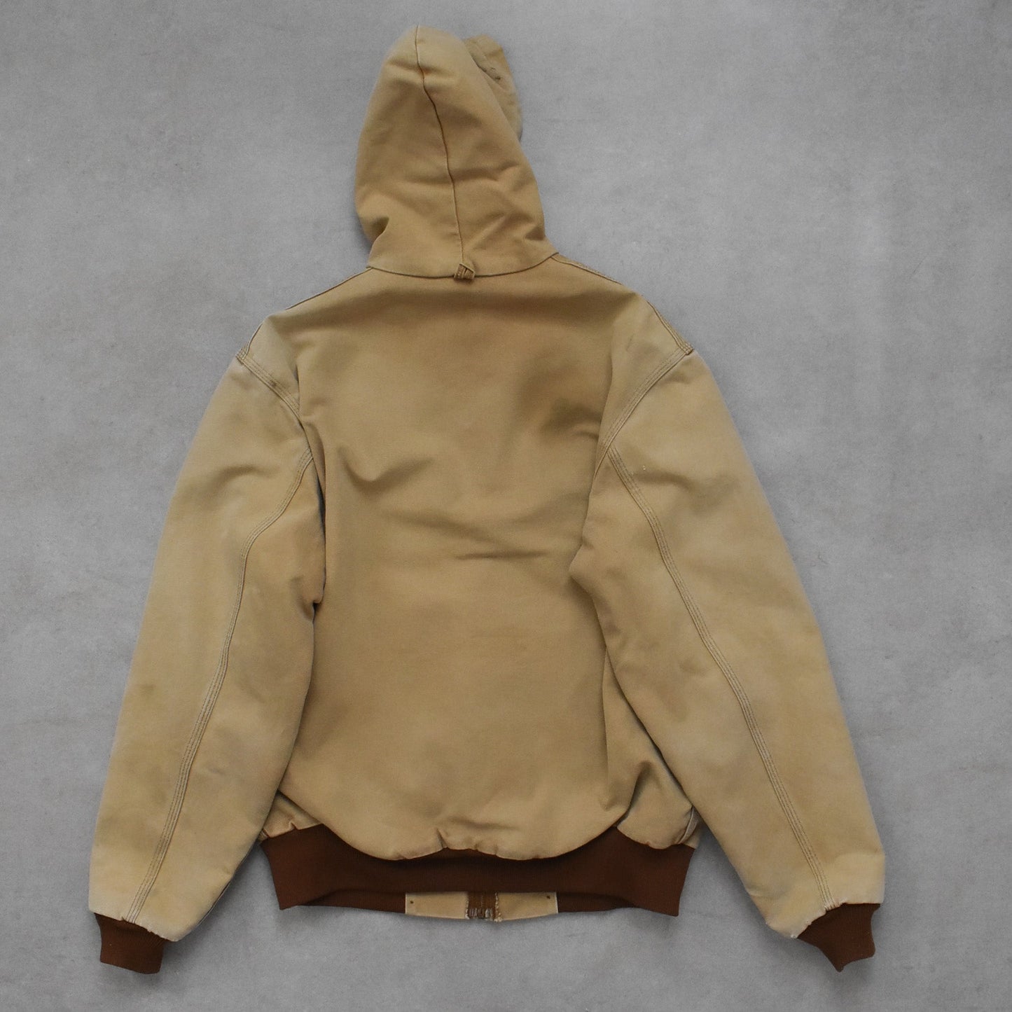 Vintage Carhartt Beige Active Hoodie Jacket - L sullivansvintage