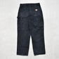 Vintage Carhartt Black Carpenter Work Pants - 32in sullivansvintage