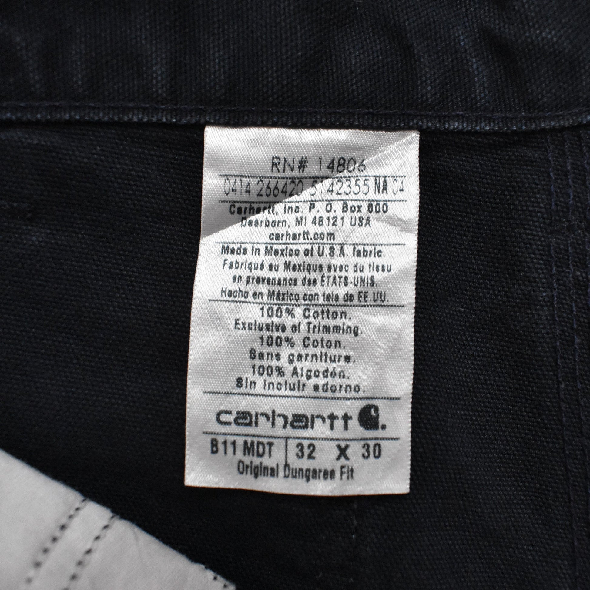 Vintage Carhartt Black Carpenter Work Pants - 32in sullivansvintage