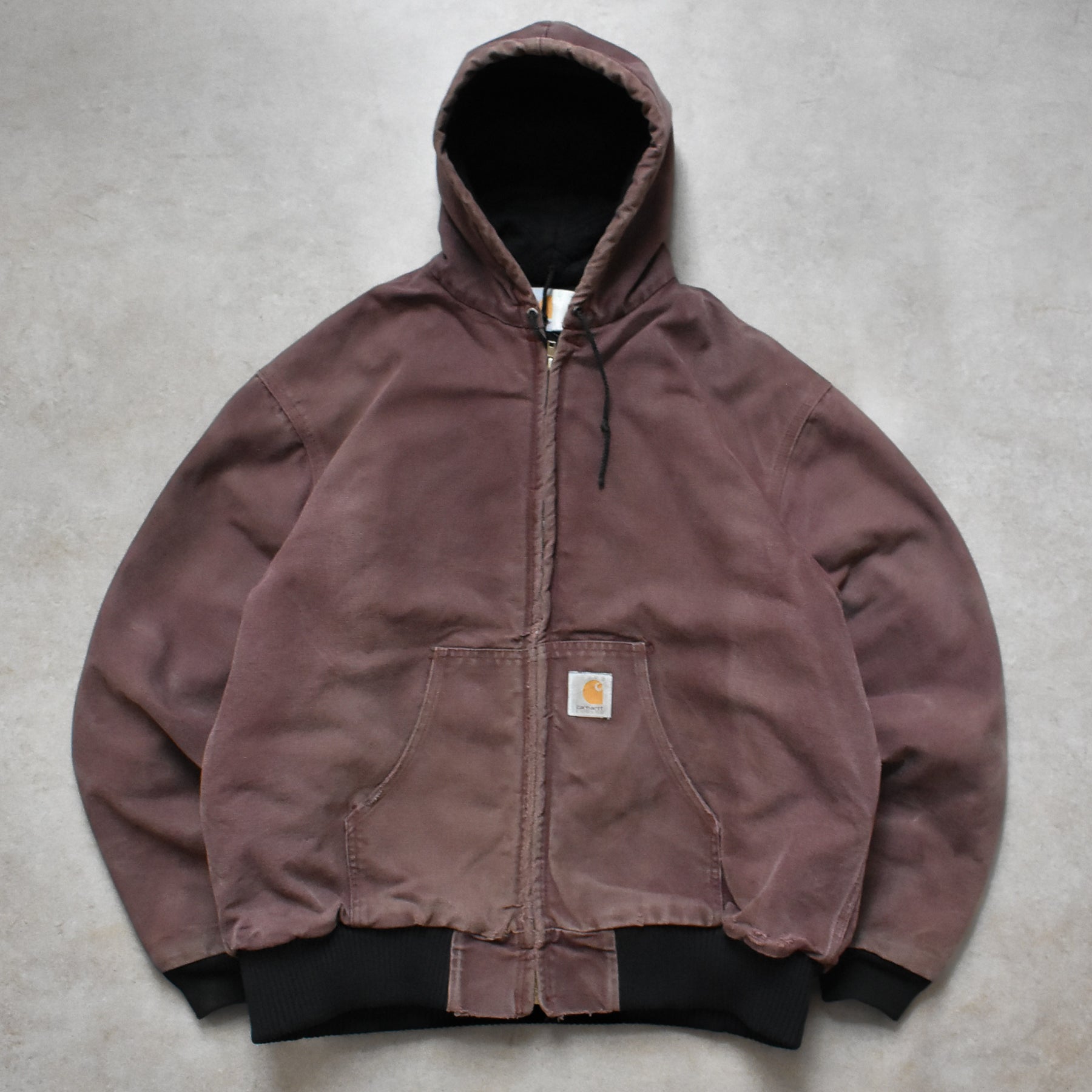 Vintage Carhartt Brown Active Hoodie Jacket - L sullivansvintage