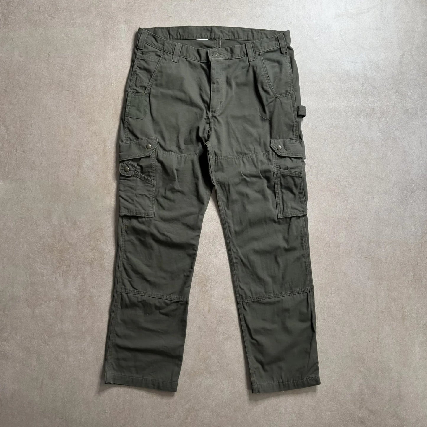 Vintage Carhartt Olive Cargo Pants - 38x44