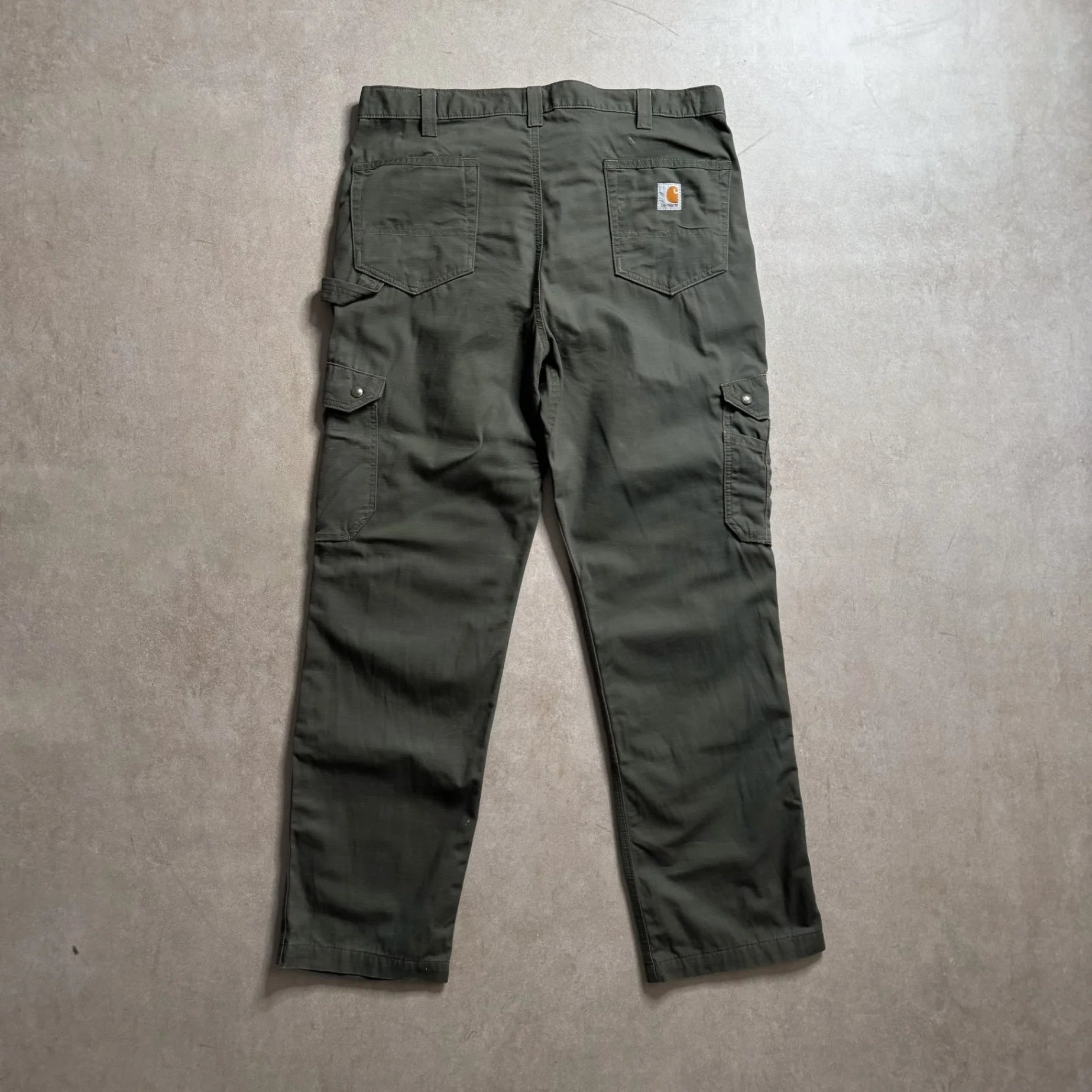 Vintage Carhartt Olive Cargo Pants - 38x44