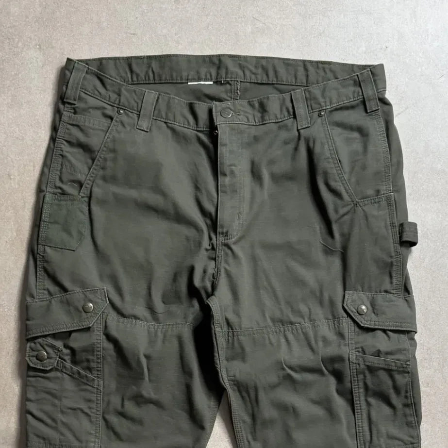 Vintage Carhartt Olive Cargo Pants - 38x44 Top